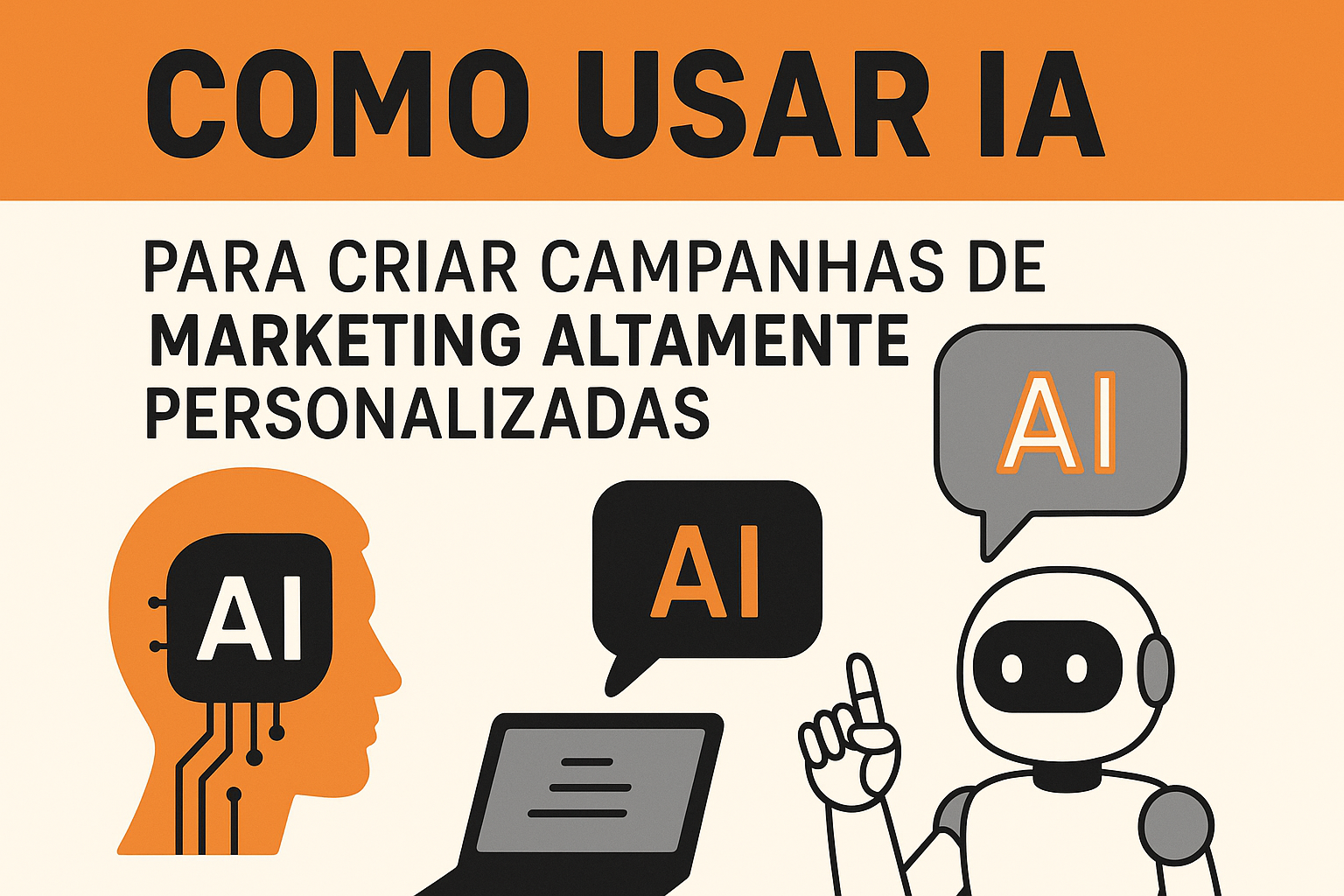 Como usar IA para criar campanhas de marketing altamente personalizadas